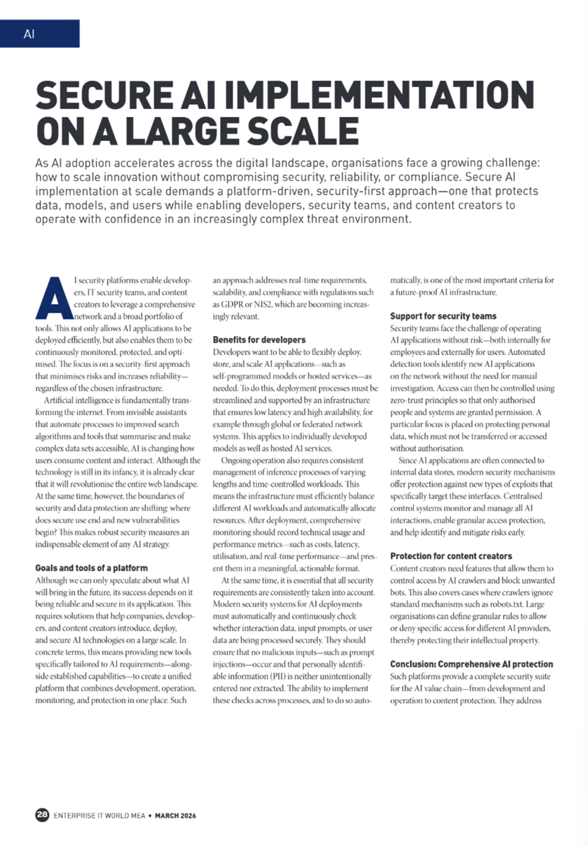 Enterprise IT World MEA 26 - Michael Tremante - page 1